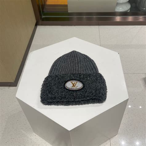 louis vuitton gray beanie|Louis Vuitton ahead beanie.